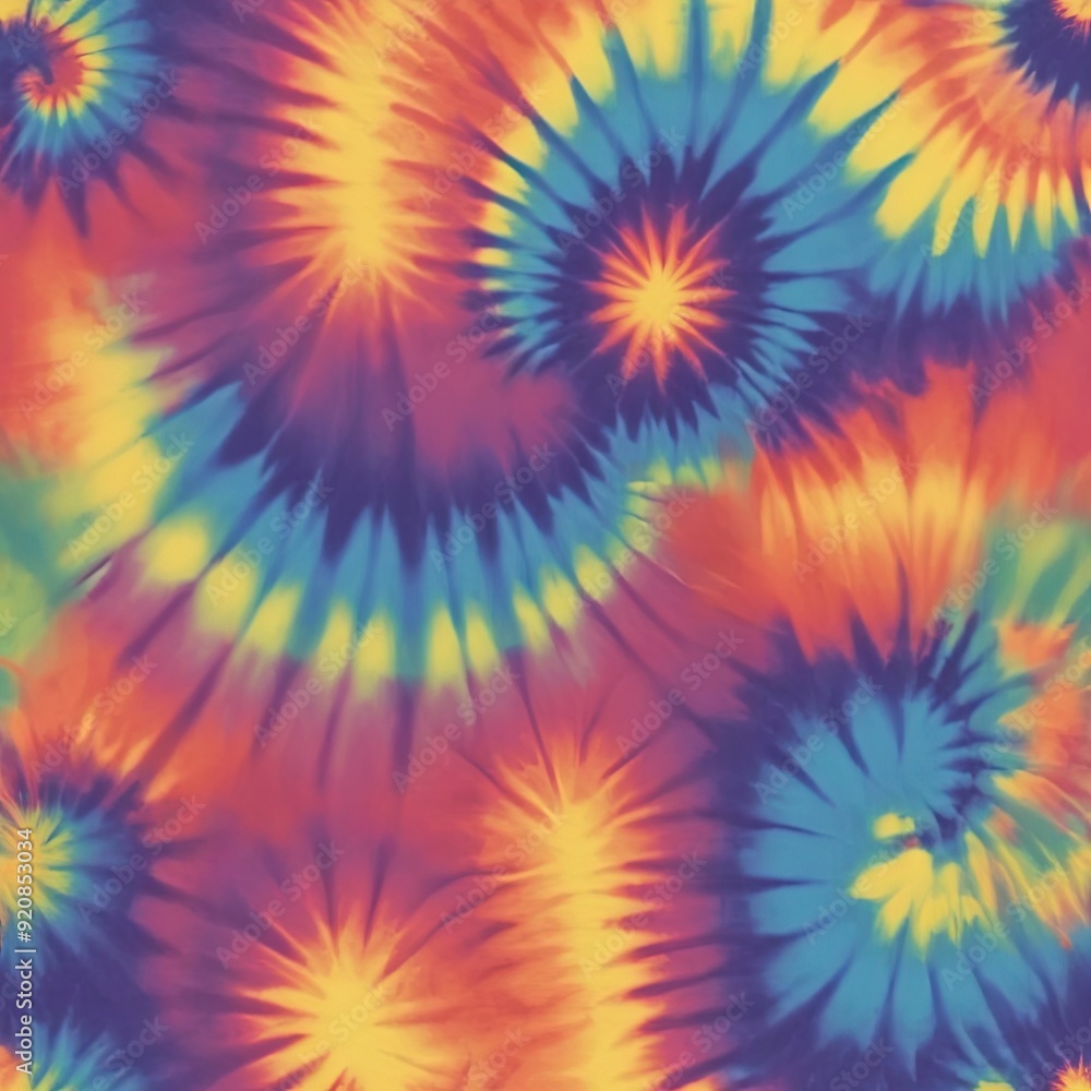 Tie-Dye Pattern - Psychedelic, vibrant neon patterns resembling the tie-dye process. Tie-Dye Pattern - Psychedelic, vibrant neon patterns resembling the tie-dye process.