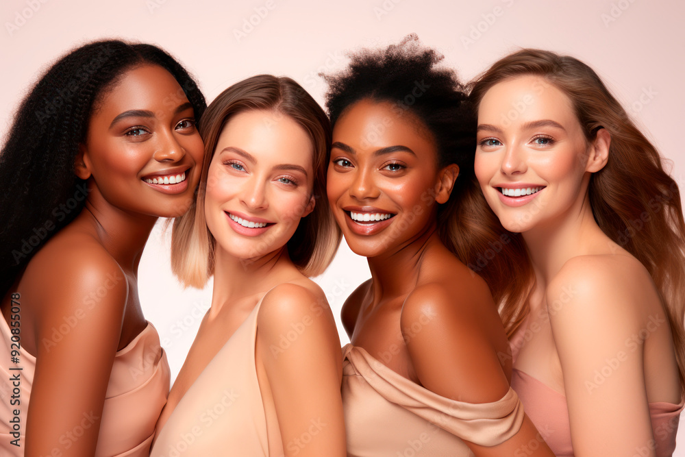 Beauty, beautiful young women. on a plain background. darkskinned, white. a lot of women Beauty, beautiful young women. on a plain background. darkskinned, white. a lot of women