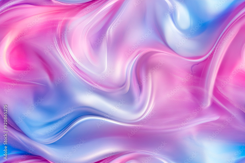 Fototapeta premium Pink Holographic Background