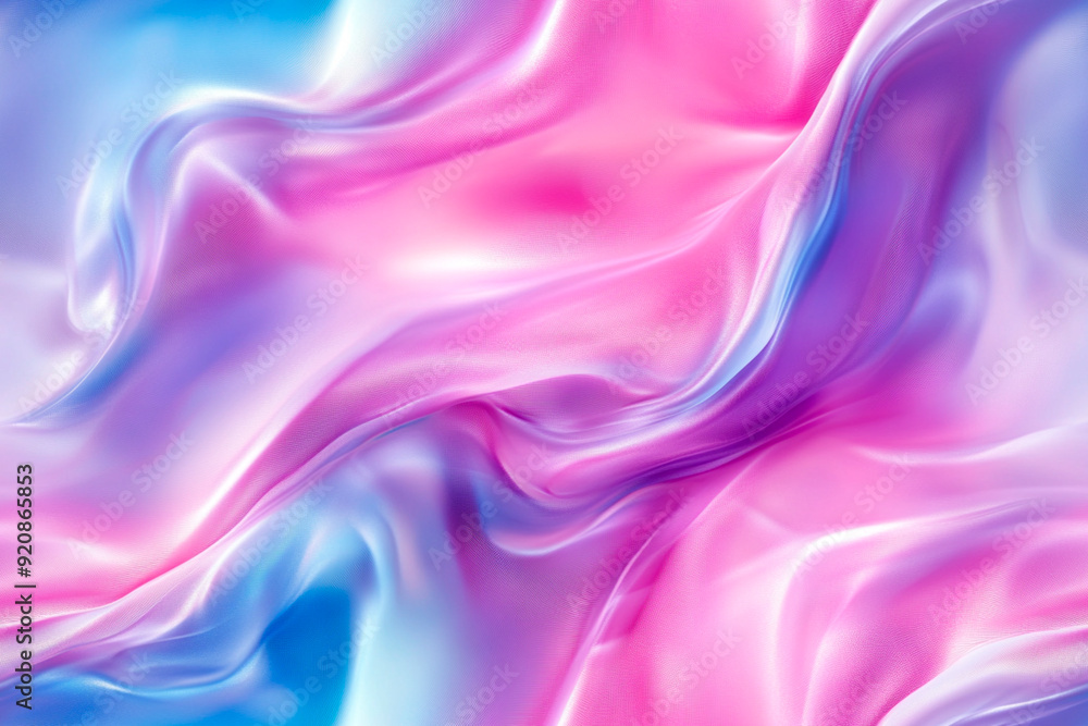 Fototapeta premium Pink Holographic Background