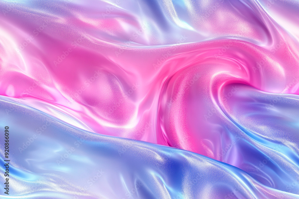 Obraz premium Pink Holographic Background