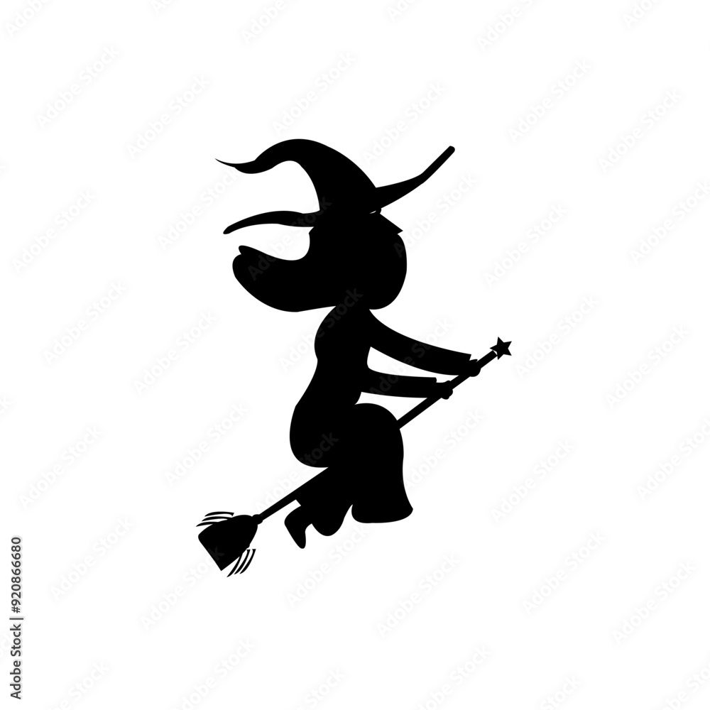 Halloween Witch Silhouette