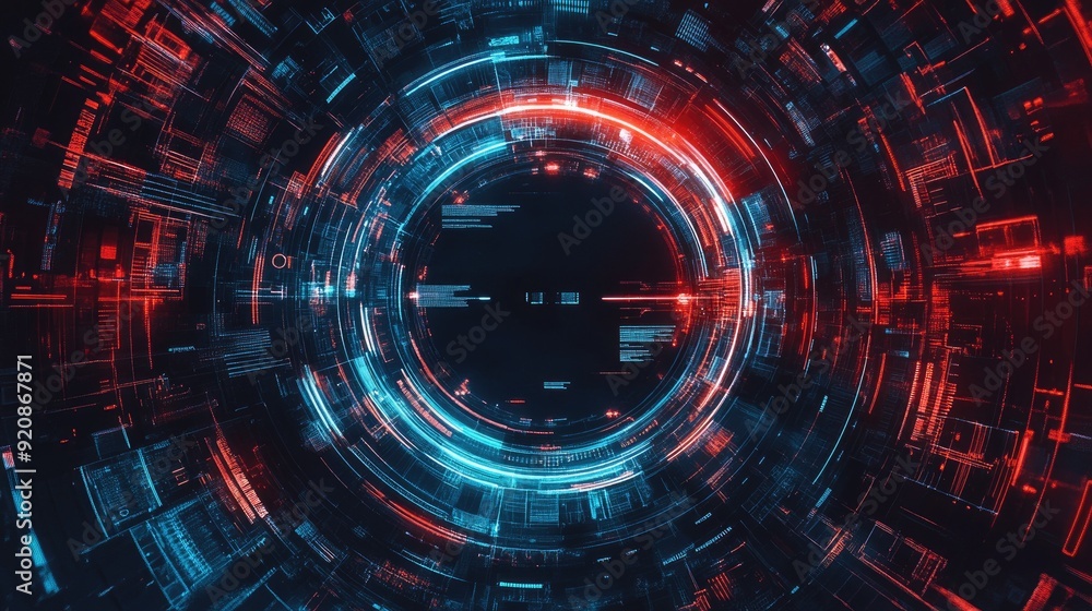 Futuristic Science Fiction Background User Interface Template. Futuristic Science Fiction Background User Interface Template.