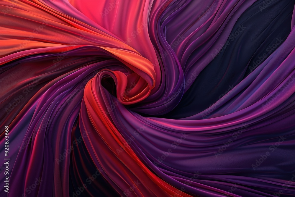 red fluid, silk background - 3D Render. Beautiful simple AI generated image red fluid, silk background - 3D Render. Beautiful simple AI generated image