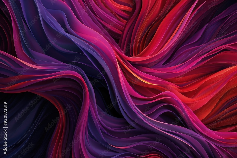 red fluid, silk background - 3D Render. Beautiful simple AI generated image red fluid, silk background - 3D Render. Beautiful simple AI generated image