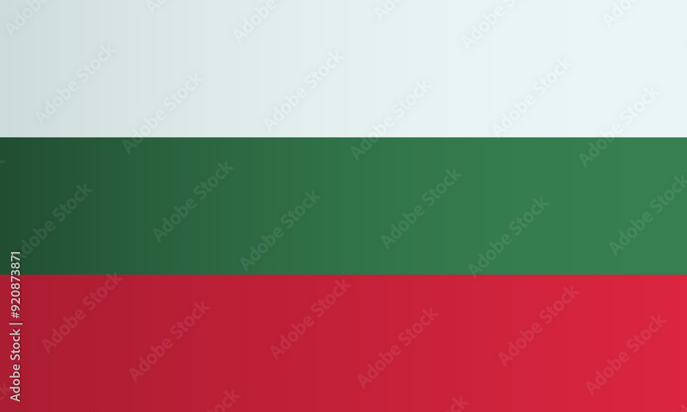 Fototapeta premium Bulgaria national flag. Country identity