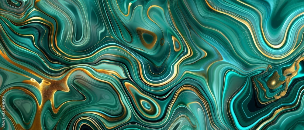 A pattern of swirling colors and shapes A pattern of swirling colors and shapes