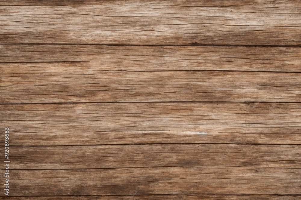 Brown textured design on weathered wooden planks Brown textured design on weathered wooden planks