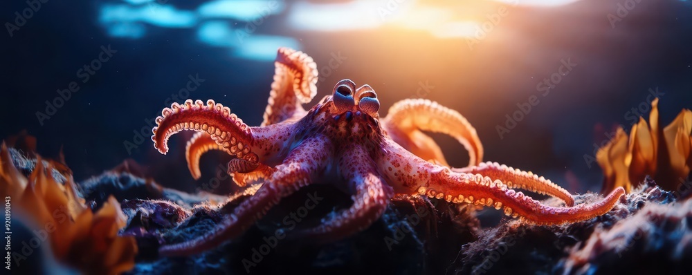 Deep-sea exploration, vibrant marine life, underwater wonders, scientific discovery Deep-sea exploration, vibrant marine life, underwater wonders, scientific discovery