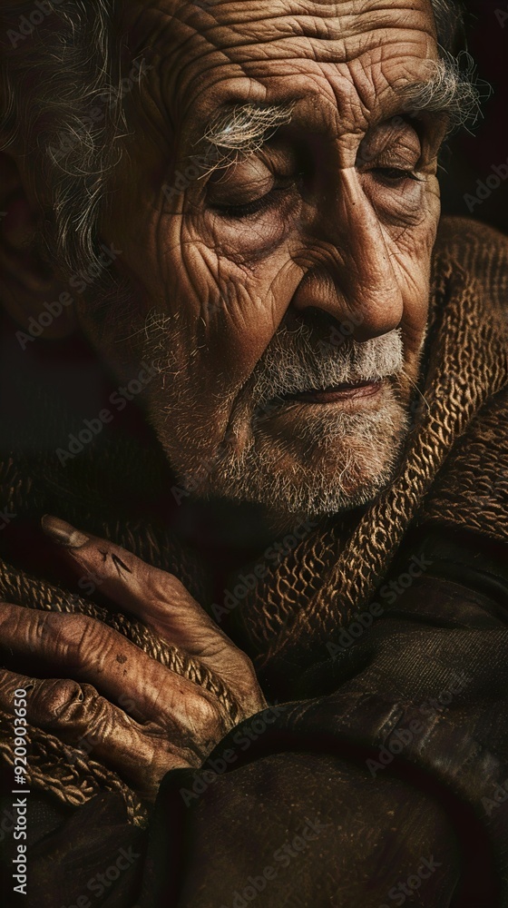 Portrait of a old man Portrait of a old man