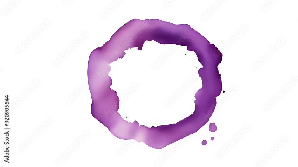 violet purple watercolor ring violet purple watercolor ring