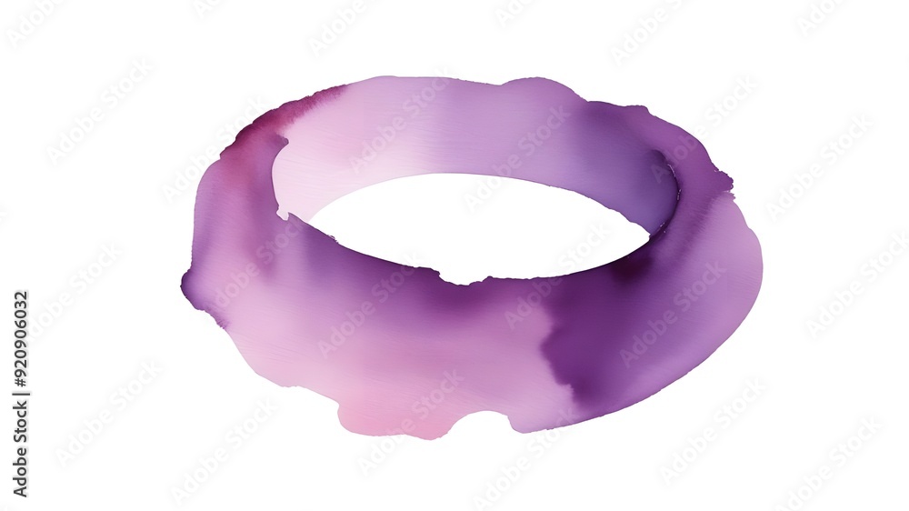 violet purple watercolor ring violet purple watercolor ring