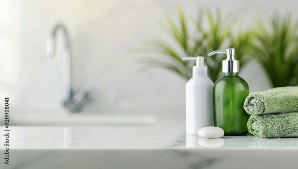 Blurred background of a modern home interior with an empty wooden table top for product display montage Blurred background of a modern home interior with an empty wooden table top for product display montage