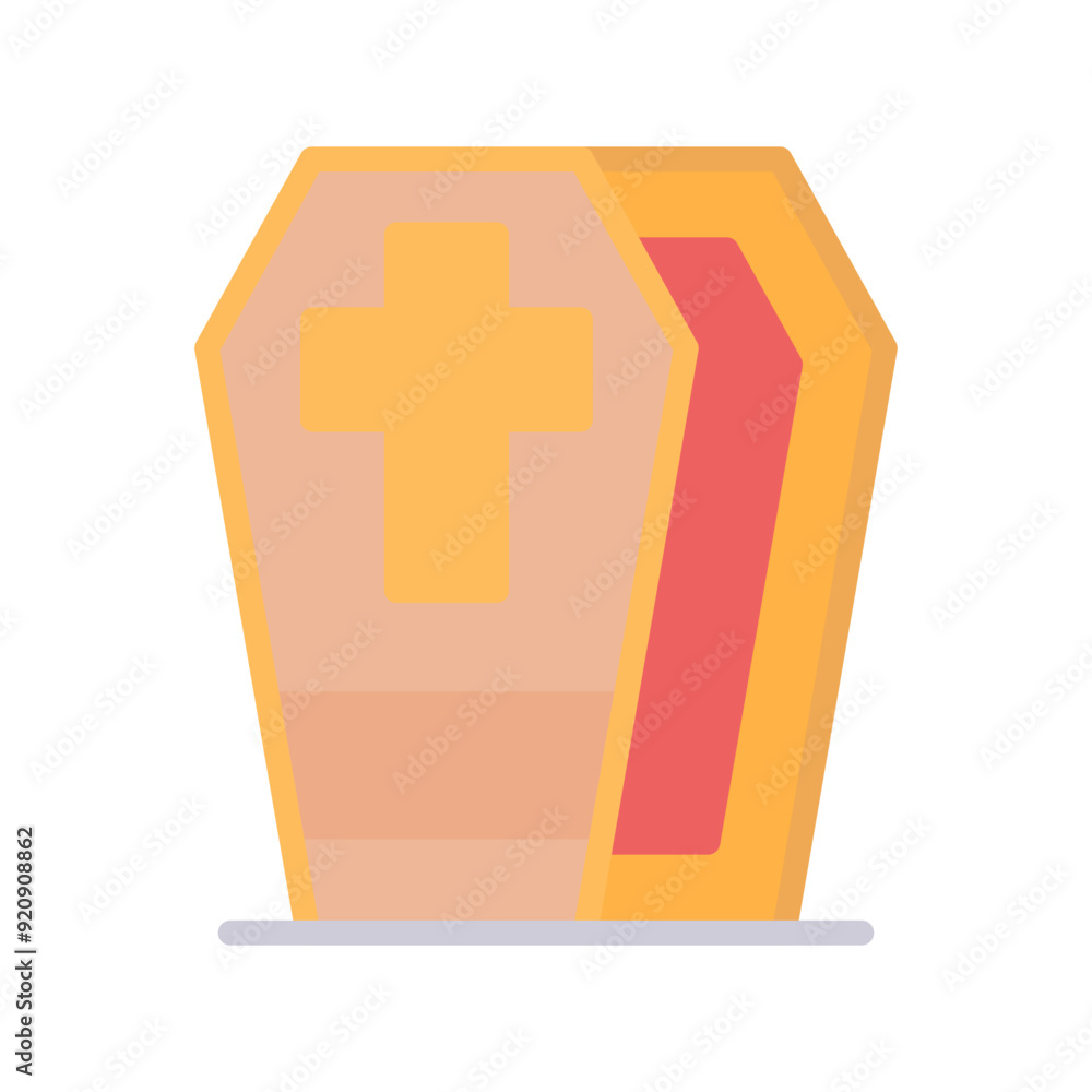 Obraz premium Coffin Icon