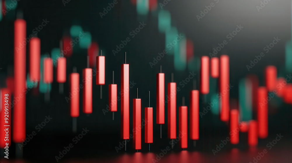 AIdriven stock market analysis, illustrating new financial tools AIdriven stock market analysis, illustrating new financial tools