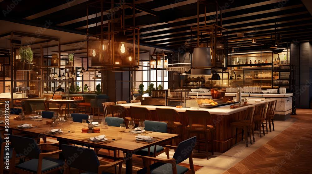 Inviting Ambience & Transparent Gluten-Free Food Preparation at a Modern Restaurant Inviting Ambience & Transparent Gluten-Free Food Preparation at a Modern Restaurant
