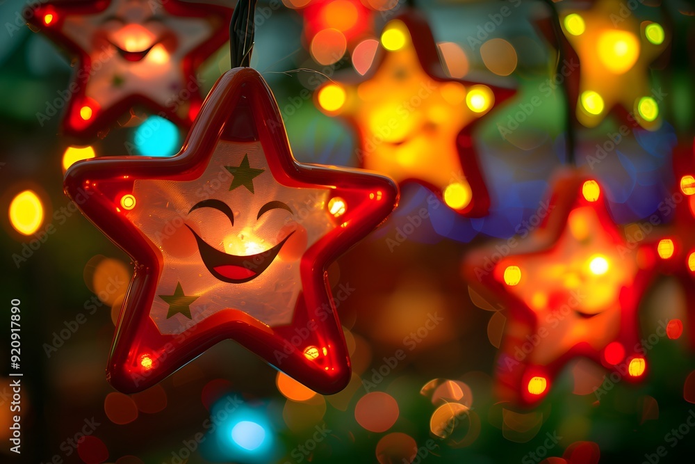 Obraz premium Smiling Star Lights