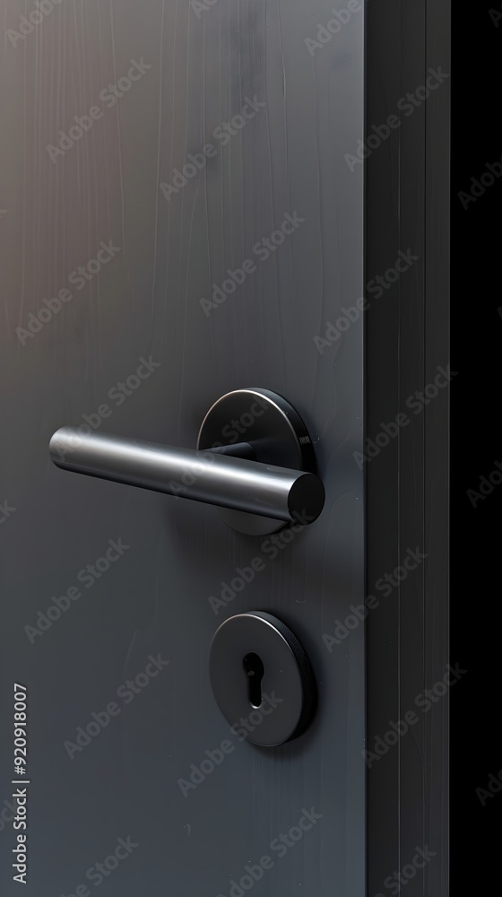 Minimalist Disinfection and Cleaning of High Touch Areas with Matte Black Lighting Switches and Brushed Nickel Doorknobs Minimalist Disinfection and Cleaning of High Touch Areas with Matte Black Lighting Switches and Brushed Nickel Doorknobs