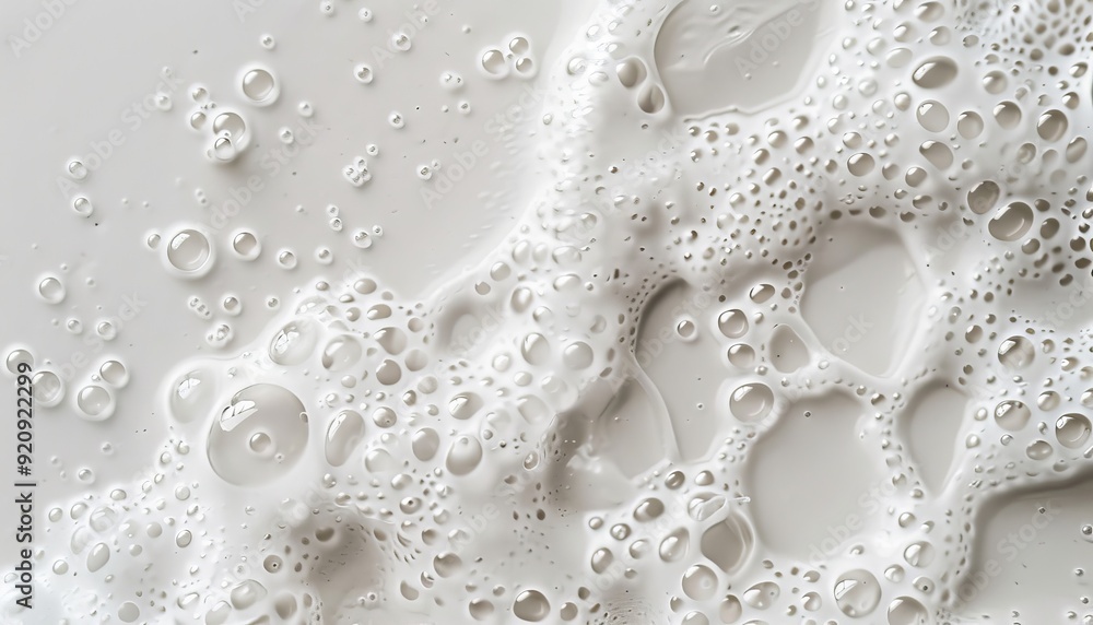 sharp photo highlighting intricate patterns soap lather against a pristine white background sharp photo highlighting intricate patterns soap lather against a pristine white background