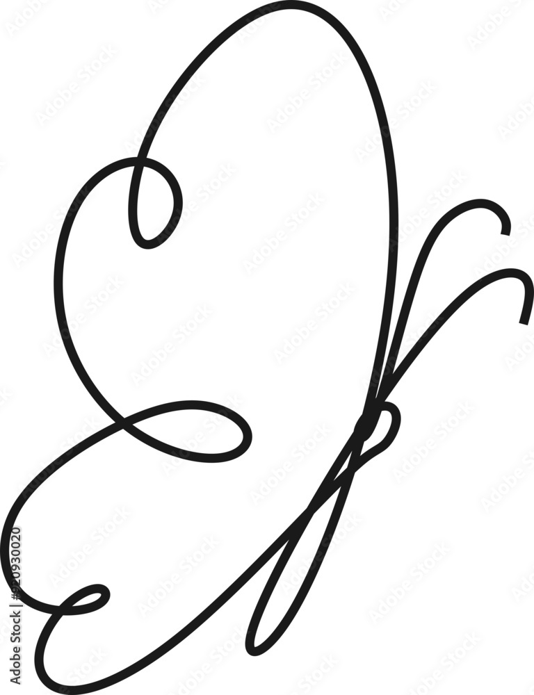 Monoline Butterfly Monoline Butterfly