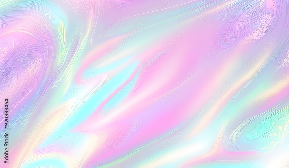 Holographic background seamless trendy iridescent light foil texture. Soft holographic pastel unicorn marble background pattern. Modern pearlescent blurry abstract swirl illustration. Holographic background seamless trendy iridescent light foil texture. Soft holographic pastel unicorn marble background pattern. Modern pearlescent blurry abstract swirl illustration.