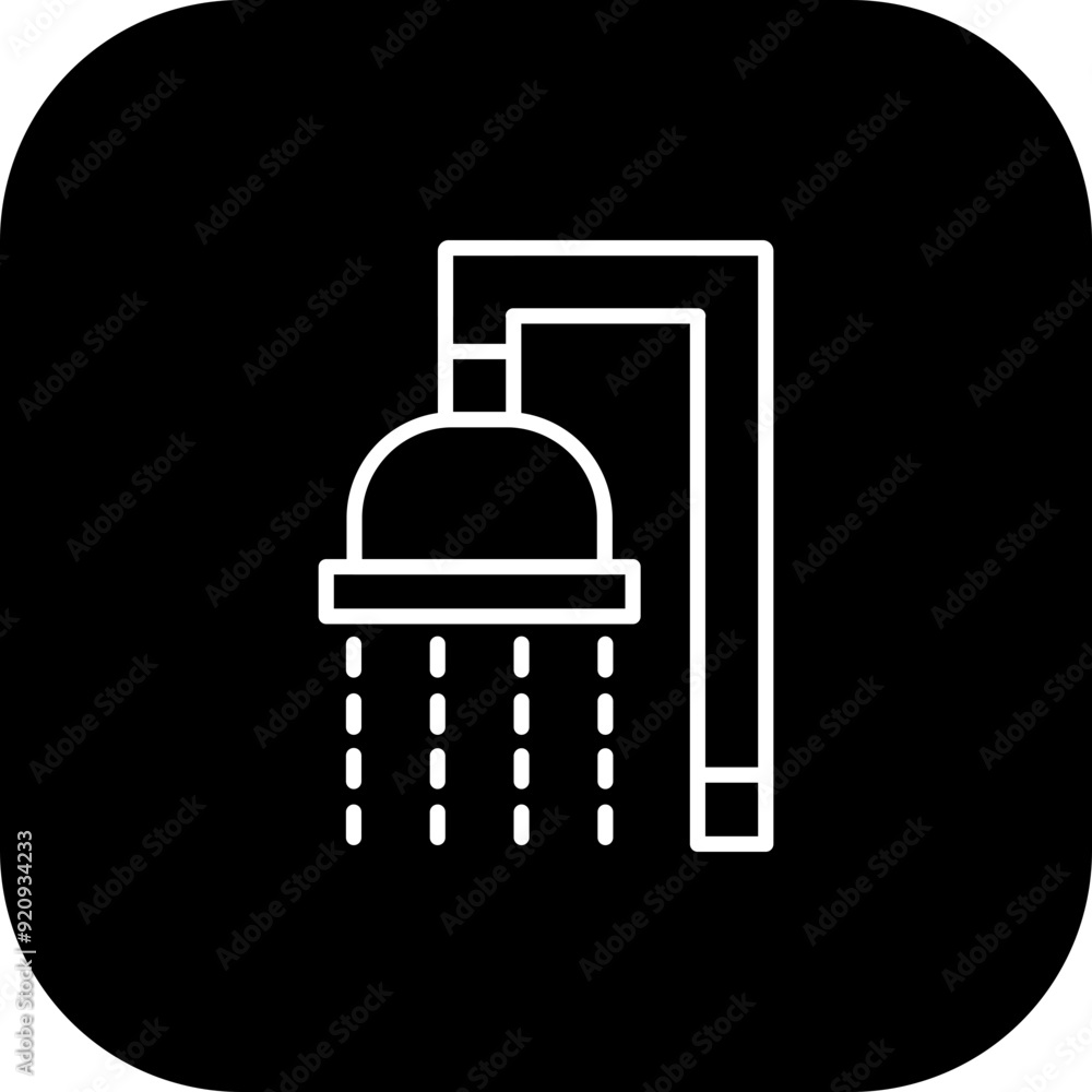 Shower Icon Design Shower Icon Design