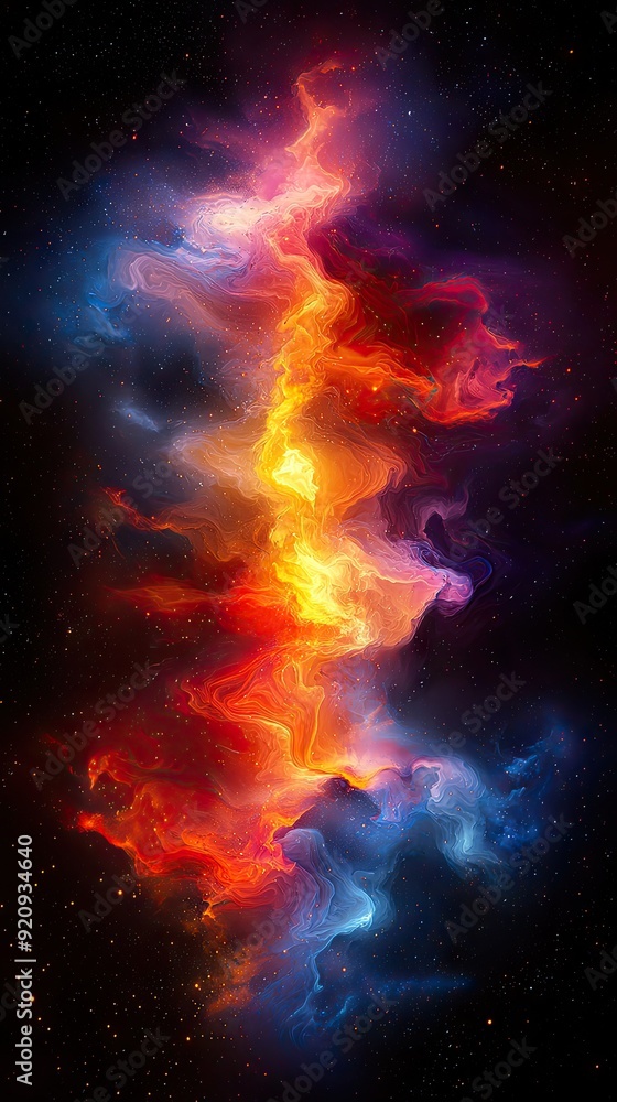 A chaotic and mesmerizing dance of particles colliding and releasing energy resembling an intricate kaleidoscope. A chaotic and mesmerizing dance of particles colliding and releasing energy resembling an intricate kaleidoscope.