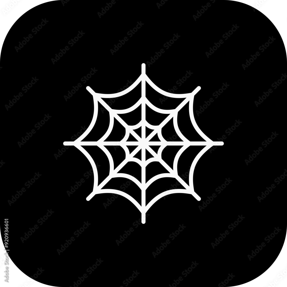 Spider Web Icon Design Spider Web Icon Design