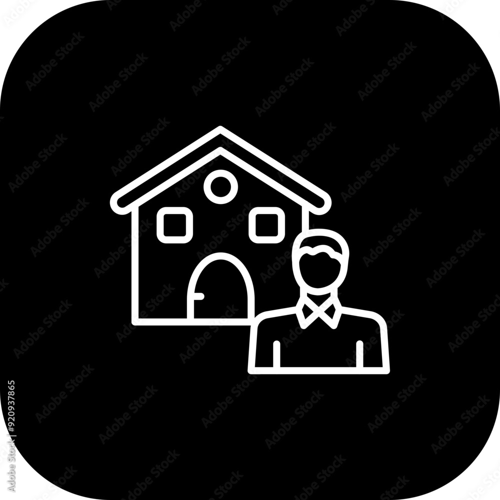 Real Estate Agent Icon Design Real Estate Agent Icon Design