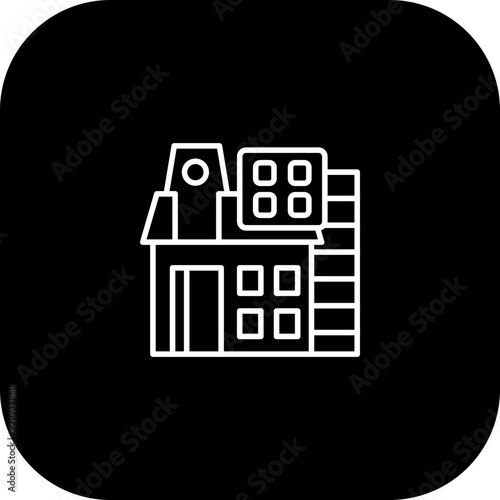 Modern House Icon Design