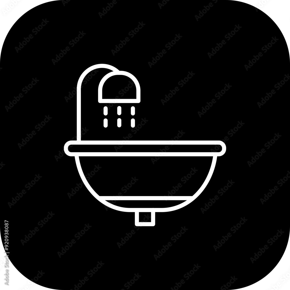 Bathtub Icon Design Bathtub Icon Design