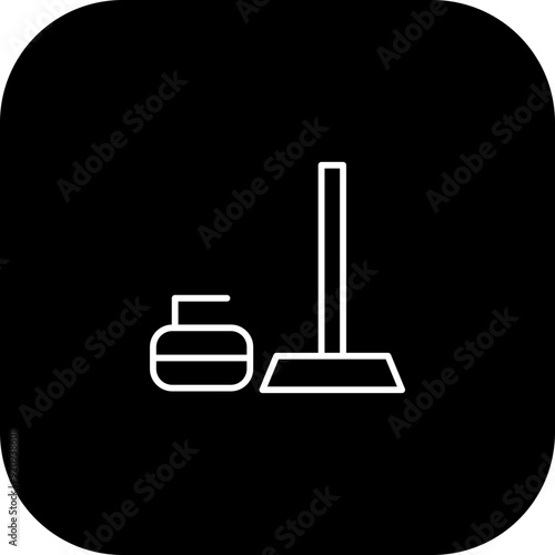Curling Icon Design
