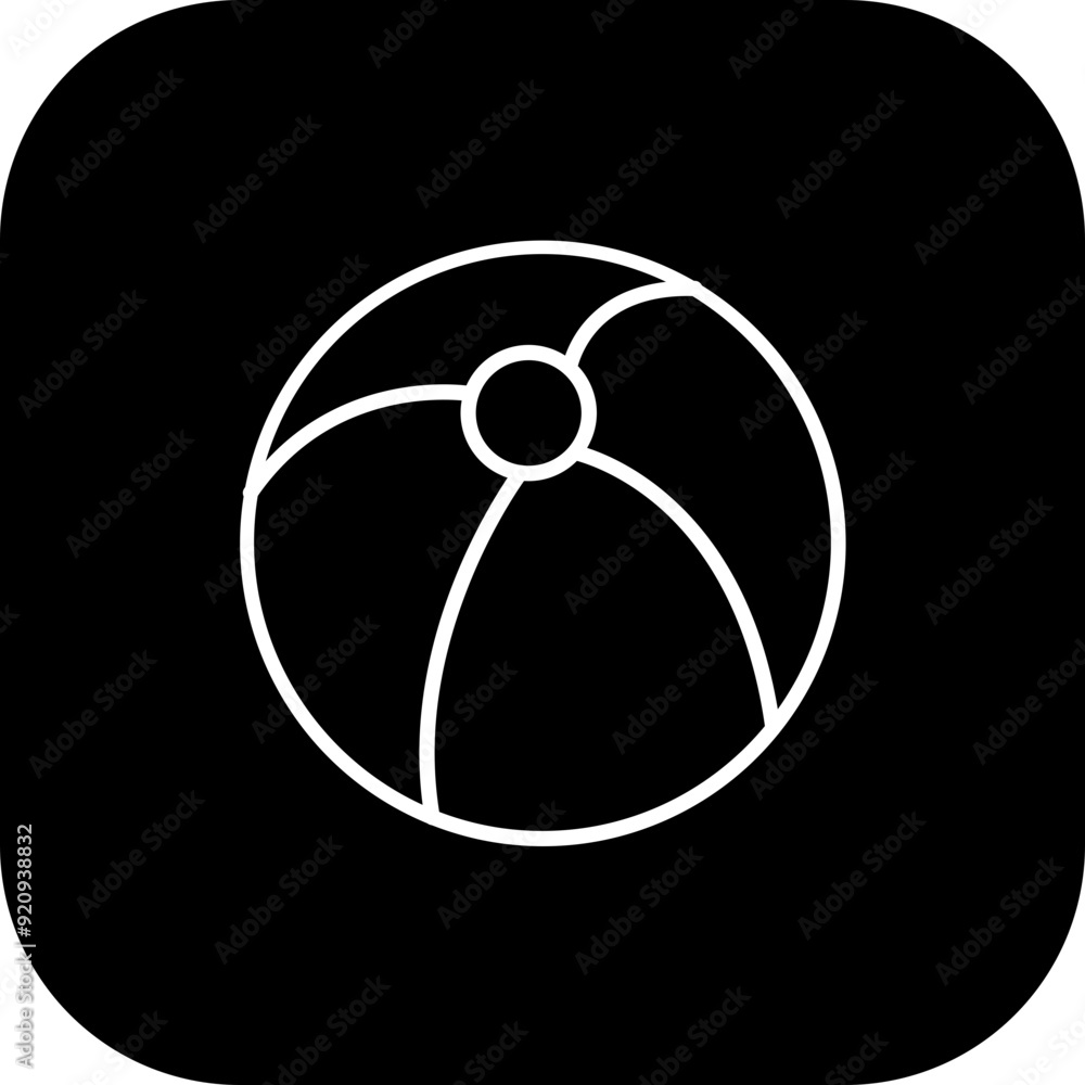 Beach ball Icon Design Beach ball Icon Design