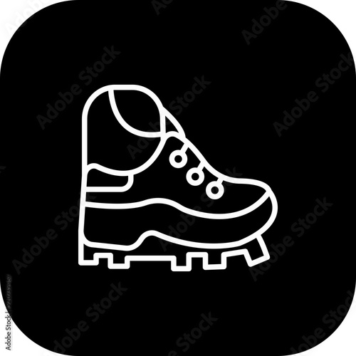 Hiker Icon Design