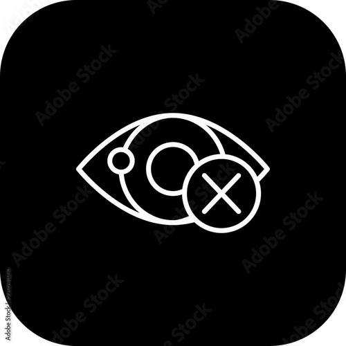 Blindness Icon Design