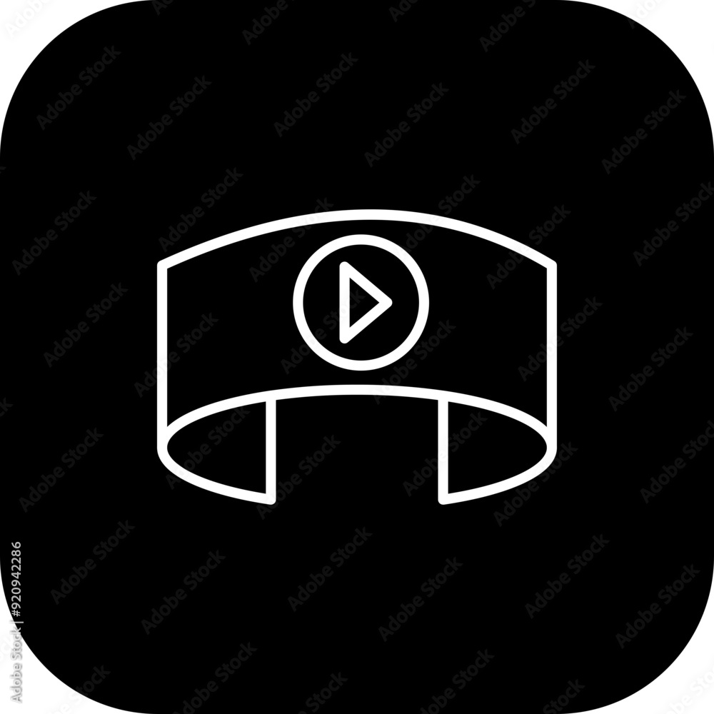 Video Player Icon Design Video Player Icon Design