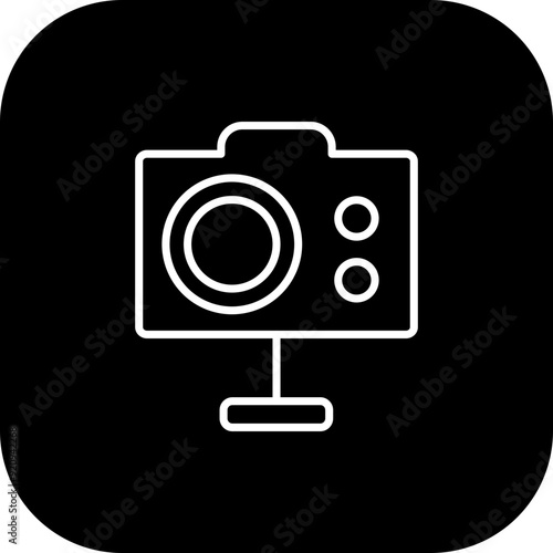 3d Camera Icon Design