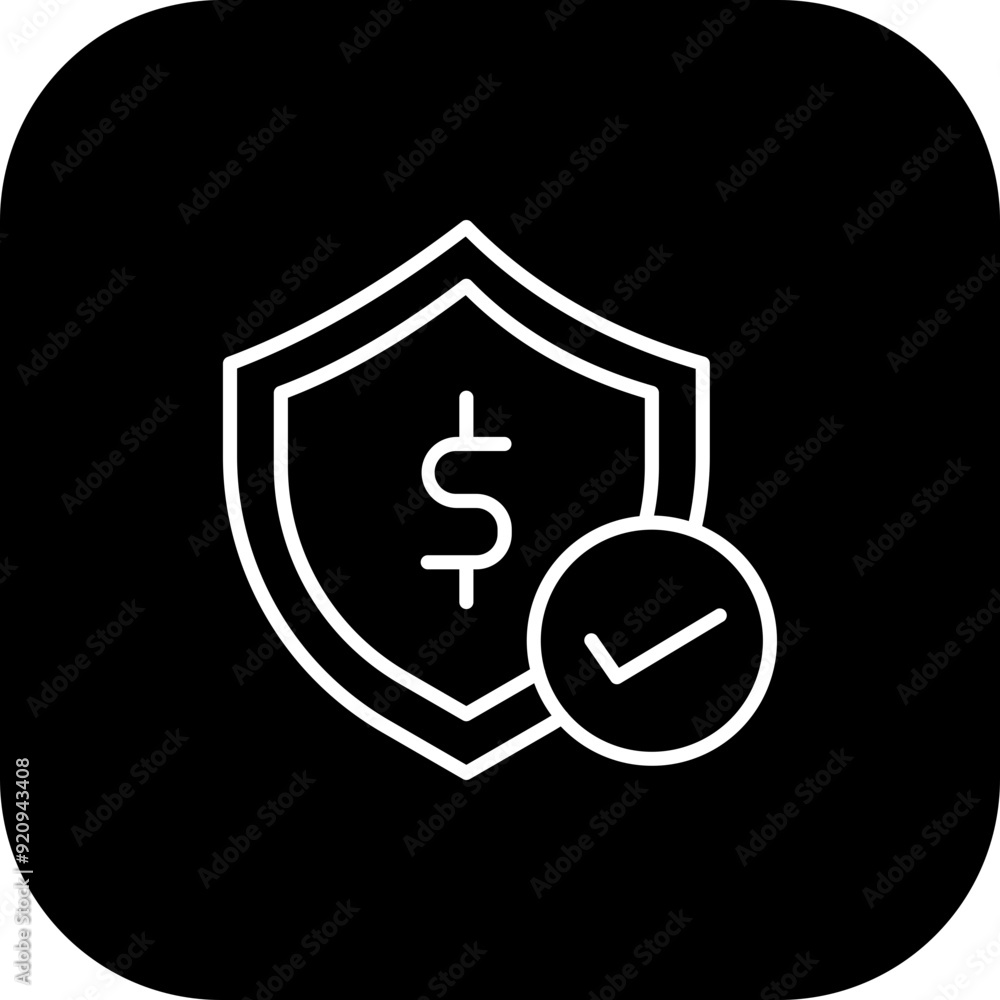 Money Security Icon Design Money Security Icon Design