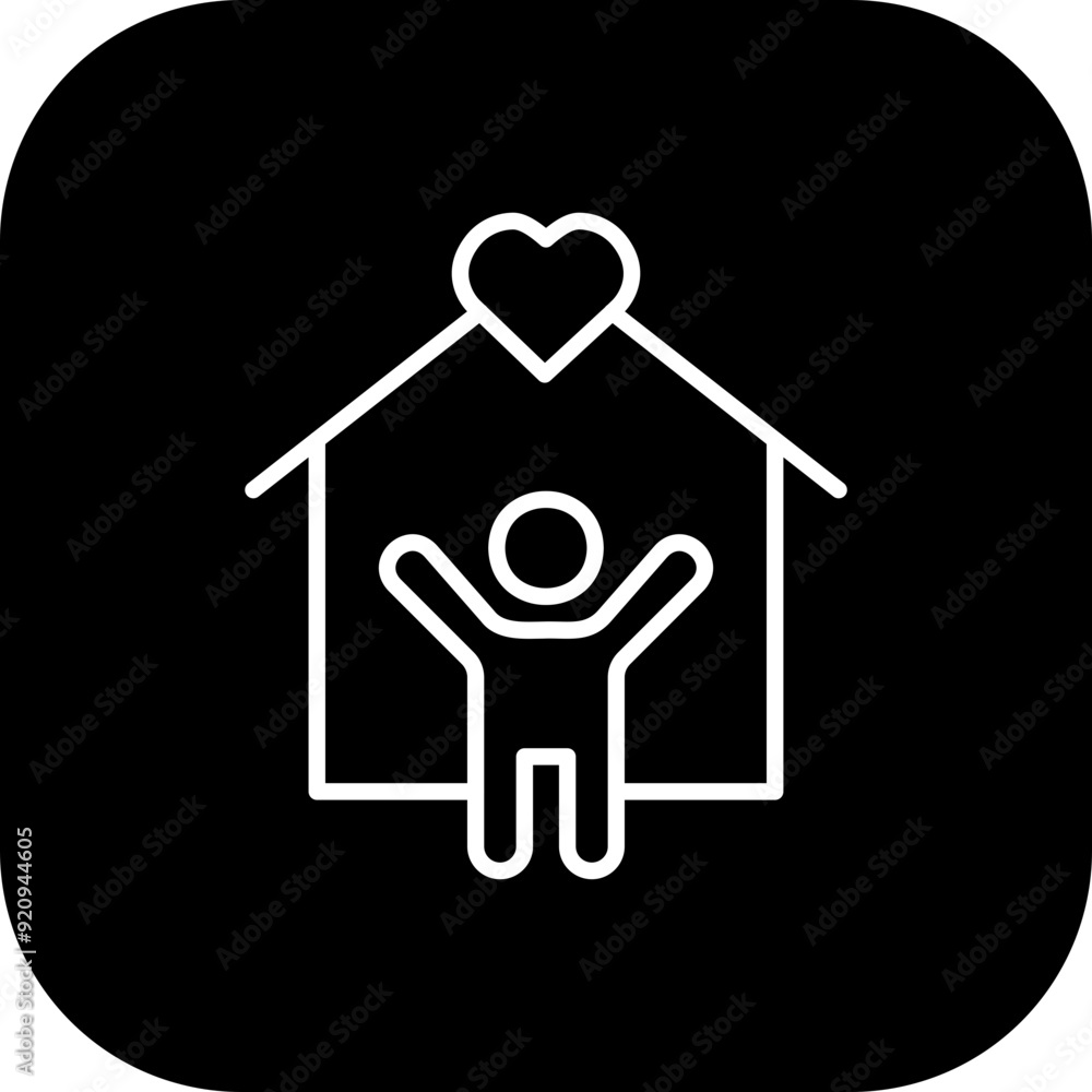Shelter Icon Design Shelter Icon Design