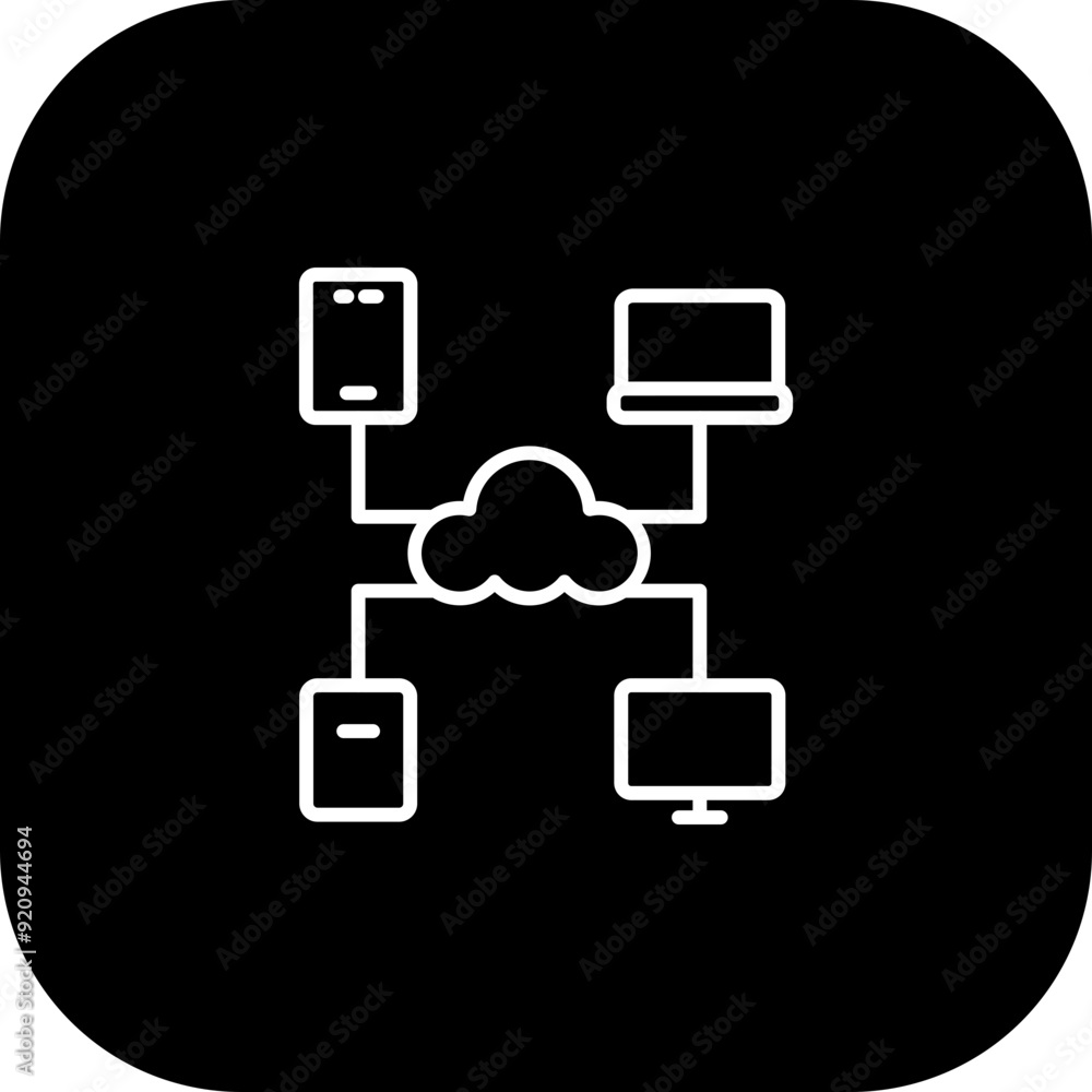 Cloud Service Icon Design Cloud Service Icon Design