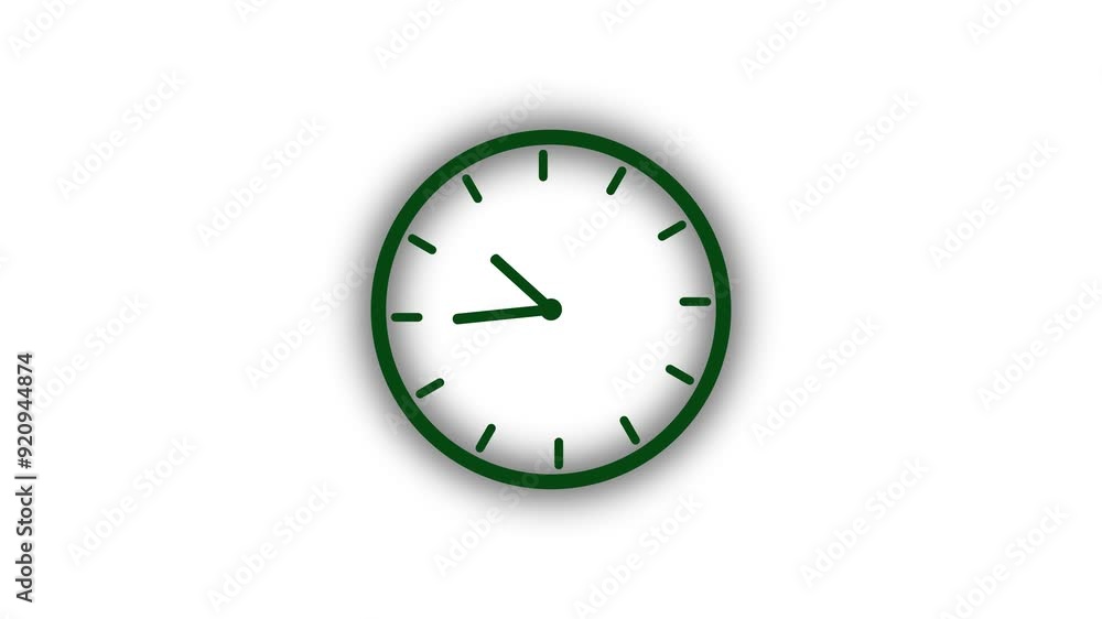 Stopwatch icon animation on black background. Stopwatch icon animation on black background.