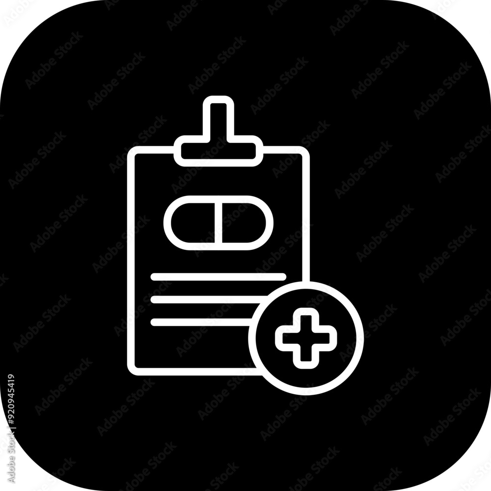 Prescription Icon Design Prescription Icon Design