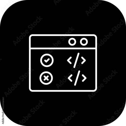 Correction Icon Design