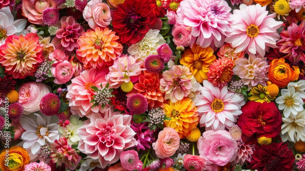 A stunning array of colorful and vibrant blooms that beautifully showcase the amazing diversity of nature
