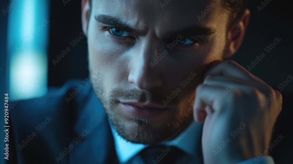 Confident Businessman in a Suit Confident Businessman in a Suit