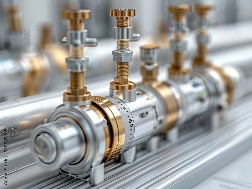 Detailed Close Up Image of a Precision Engineered Kitchen Fire Suppression System Nozzle Detailed Close Up Image of a Precision Engineered Kitchen Fire Suppression System Nozzle