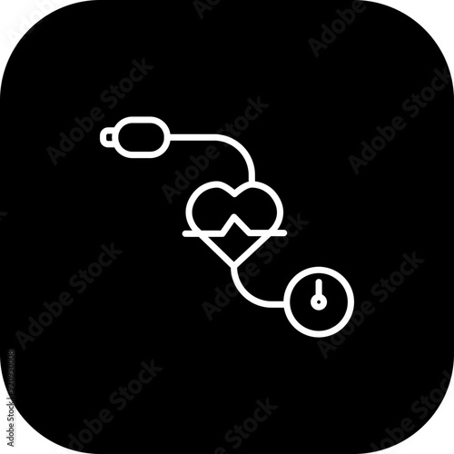 Blood Pressure Vector Icon Design