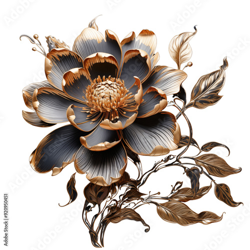 abstract floral ornament