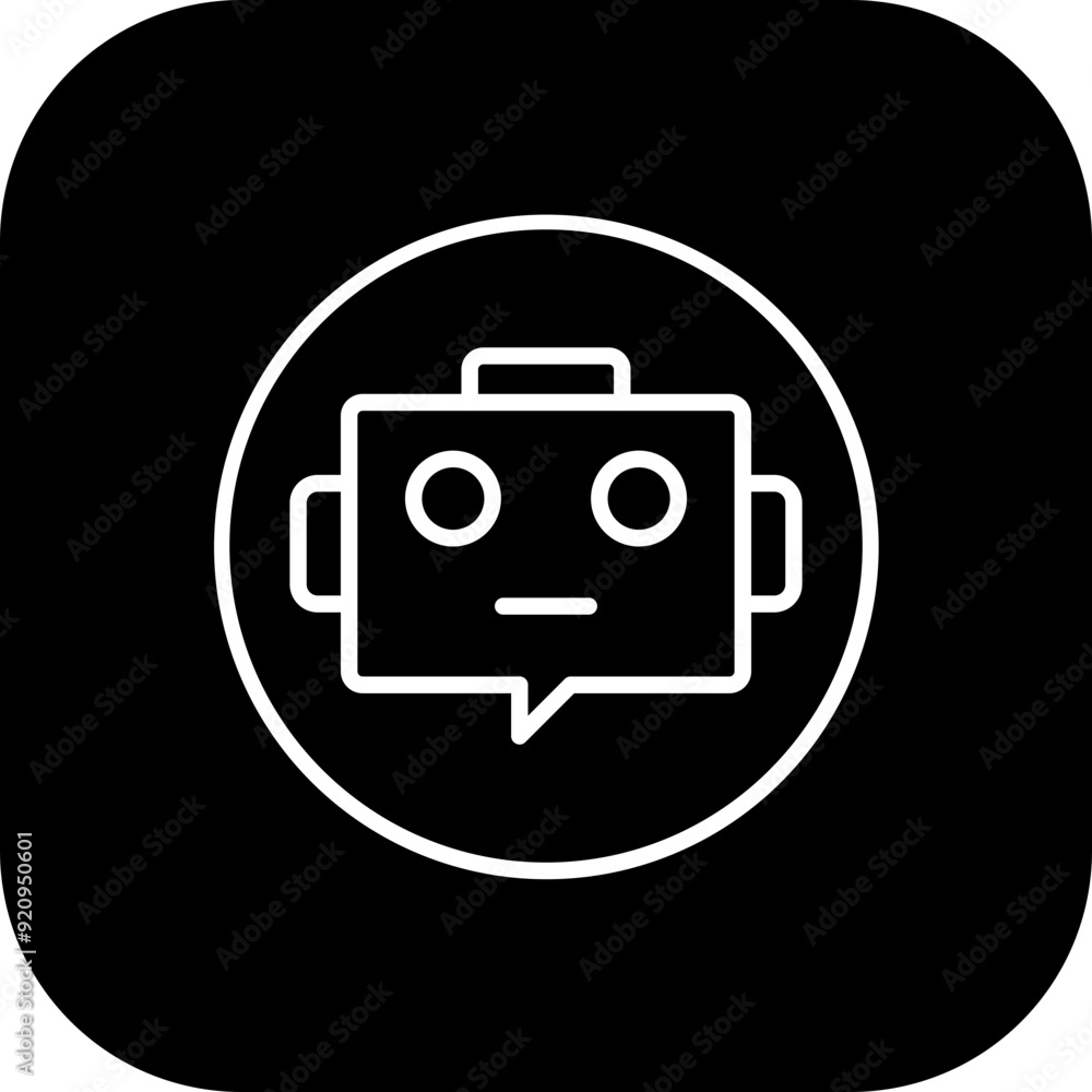 Bot Vector Icon Design Bot Vector Icon Design