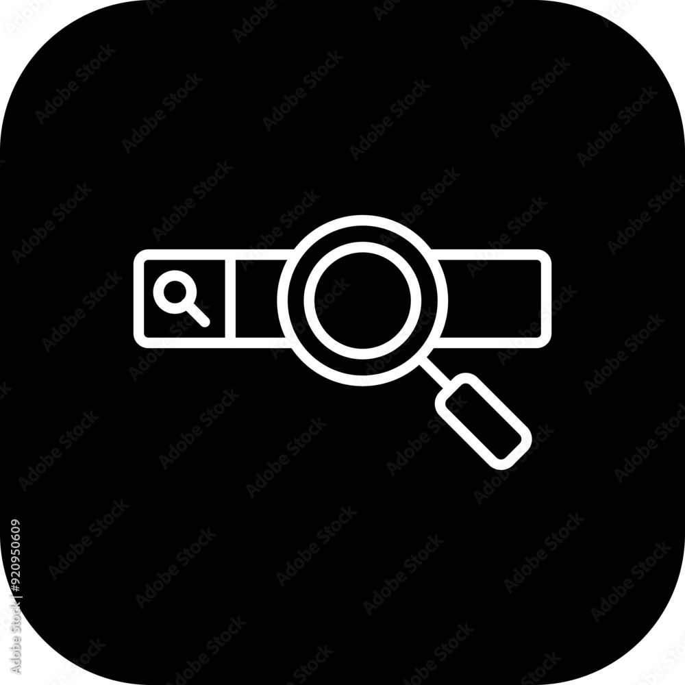 Search Engine Vector Icon Design Search Engine Vector Icon Design